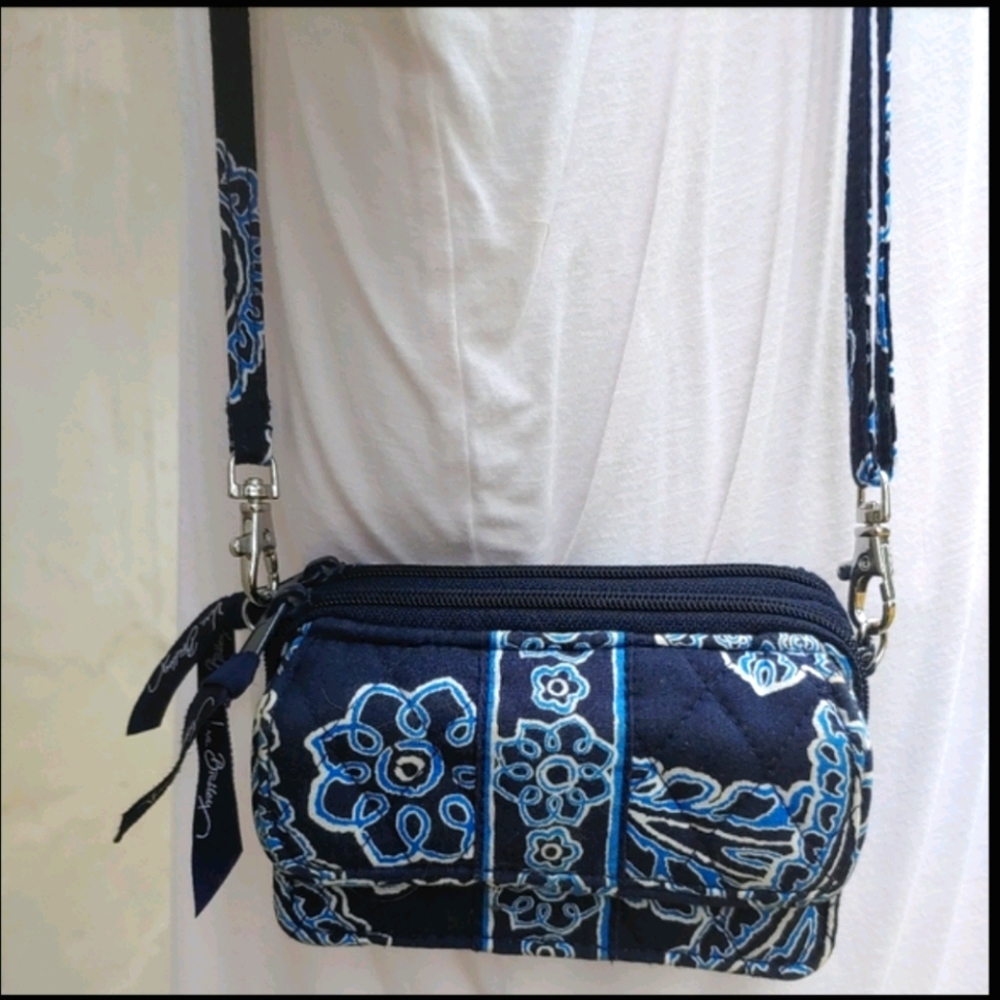 Vera Bradley | Small Double-Zip Wallet Crossbody